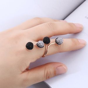 Wrap Around Rings Resin Stone Embellished